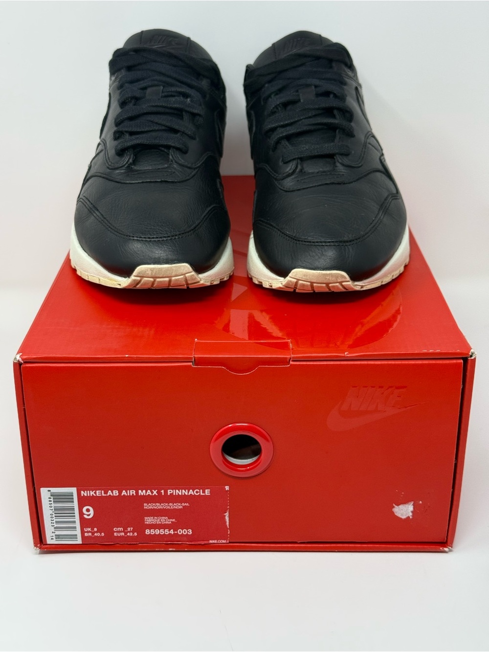 Size 9- Nike Lab Air Max 1 Pinnacle Deluxe